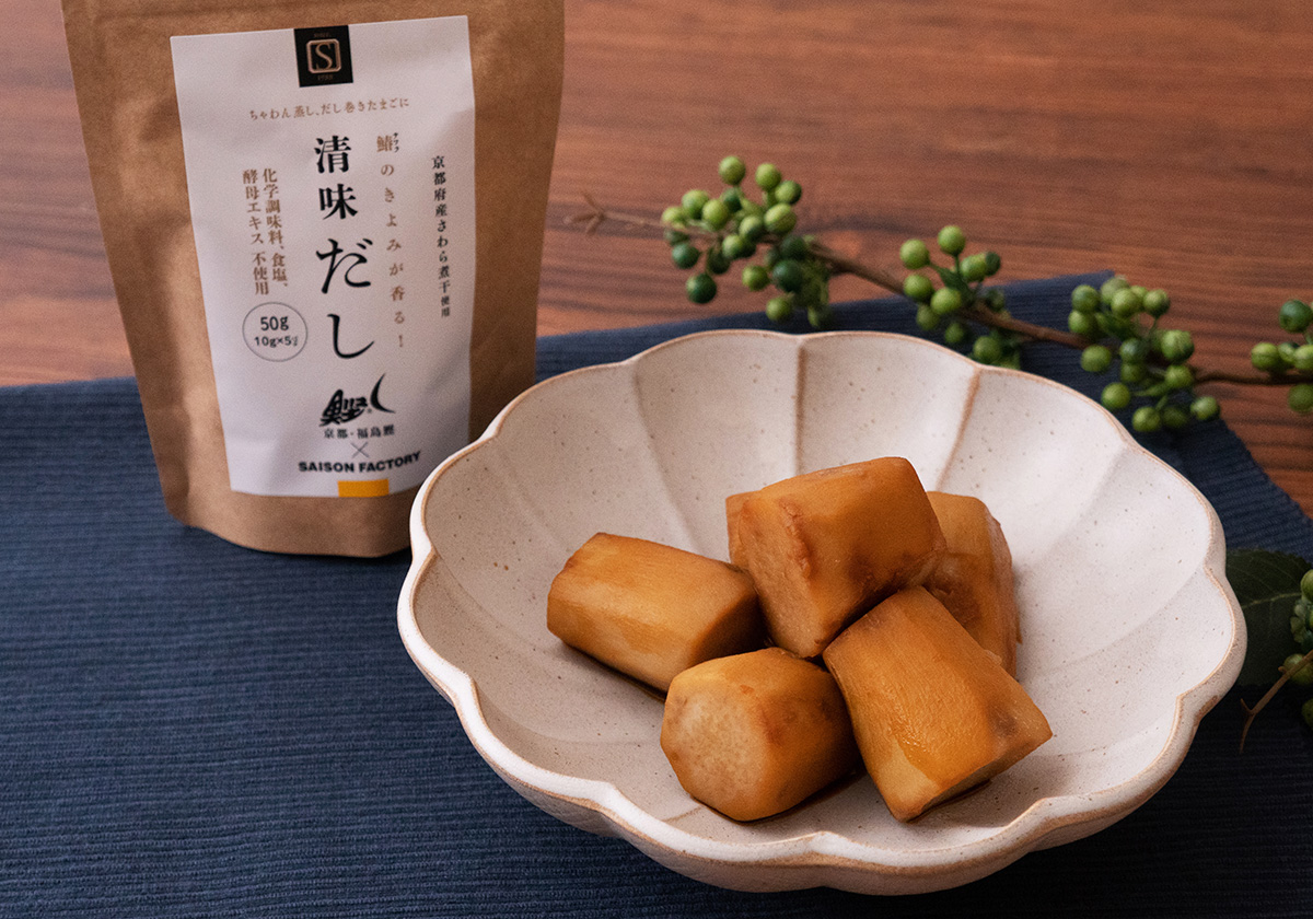 里芋のうま煮 清味だし セゾンズ デリ セゾンファクトリーのジャム ドレッシング 飲む酢などのレシピをご紹介 里芋のうま煮 清味だし セゾンズ デリ セゾンファクトリーのジャム ドレッシング 飲む酢などのレシピをご紹介