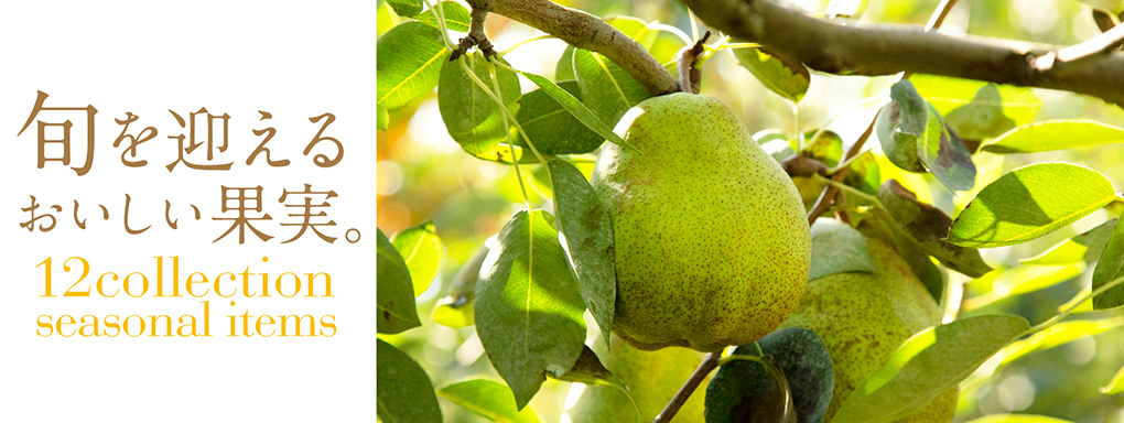 旬を迎えるおいしい果実