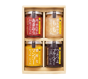 謹製ジャム4個詰合せ【SJK-30NI】