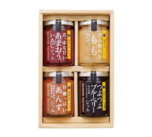 謹製ジャム4個詰合せ【SJK-30S】