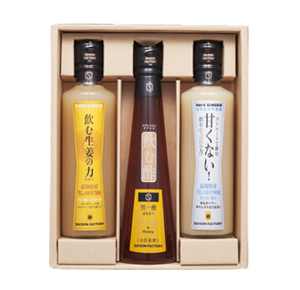 WEB限定 飲む生姜の力・飲む酢セット【SUS-30WG】