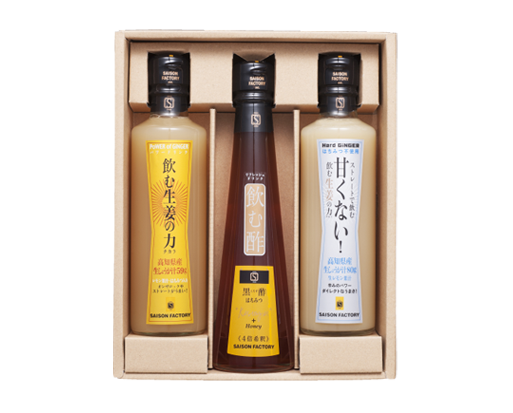 WEB限定 飲む生姜の力・飲む酢セット【SUS-30WG】