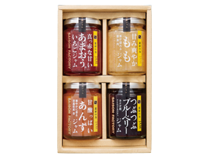謹製ジャム4個詰合せ【SJK-30S】