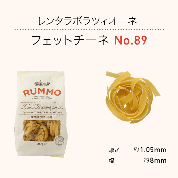 レンタラボラツィオーネ フェットチーネ No.89